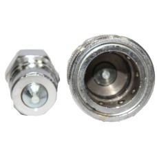 Hydraulic QRC Quick Release Couplin Double Check Valve Heavy Duty (5000 PSI) S Series